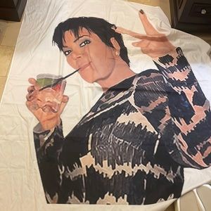 Chris Jenner tapestry